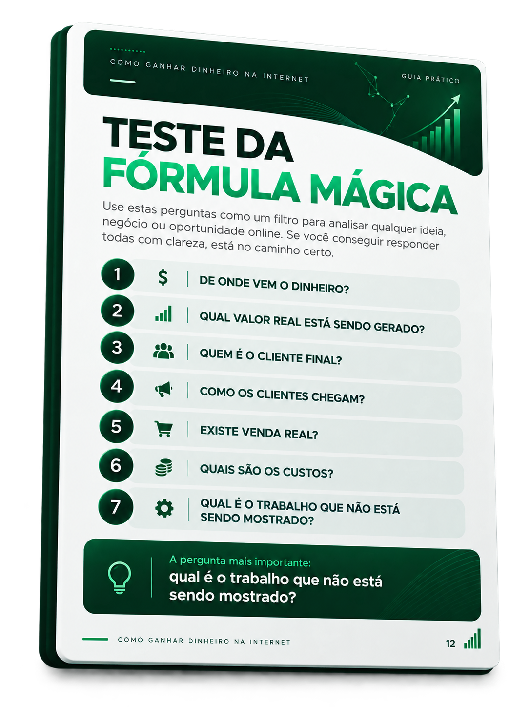 Página Teste da Fórmula Mágica