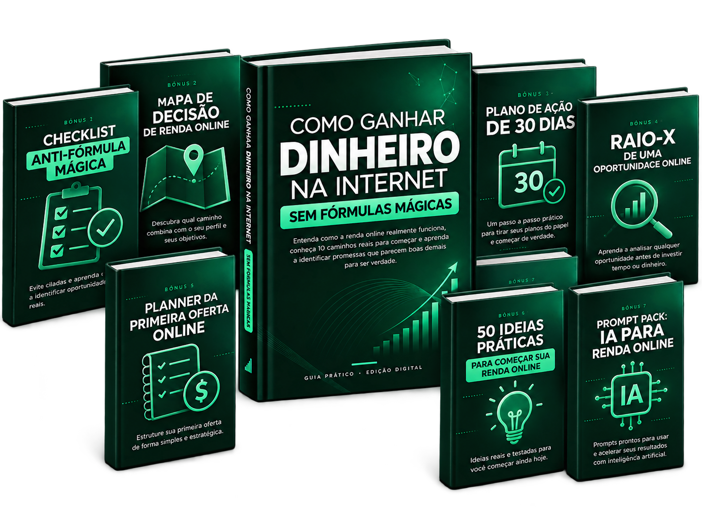 Kit completo: e-book e 7 bônus